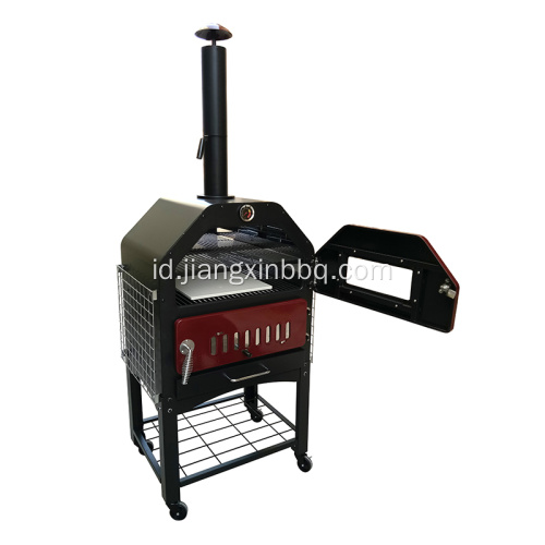 Deluxe Pizza Oven Dengan Jendela